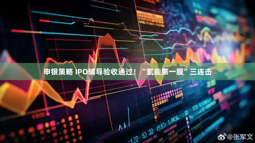 申银策略 IPO辅导验收通过！“氢能第一膜”三连击